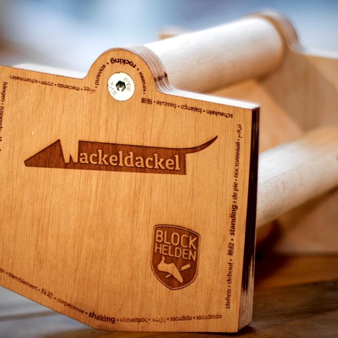 Block Helden Wackeldackel プッシュアップ用パラレッツ