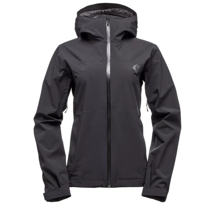 BD Black Diamond W Stormline Stretch Rain Shell レディースハードシェルジャケット