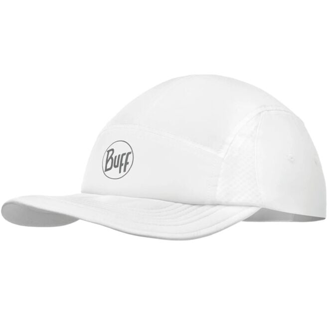 Buff 5 Panel Go Cap R-Solid White キャップ