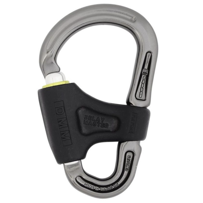Petzl GriGri クライミング用アシストブレーキ器具とカラビナ