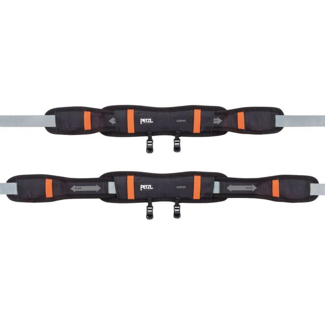 Petzl Aspir LT 調整可能な快適なハーネス