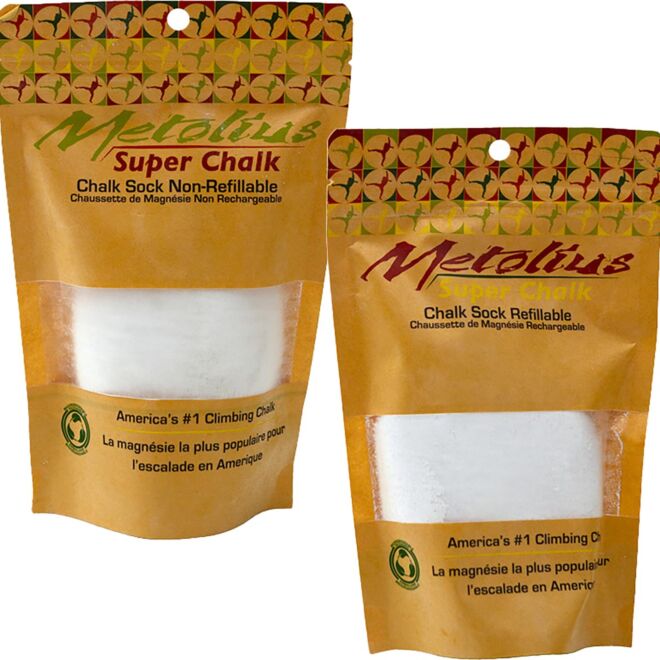 Metolius Super Chalk Sock Refillable マグネサイトボール