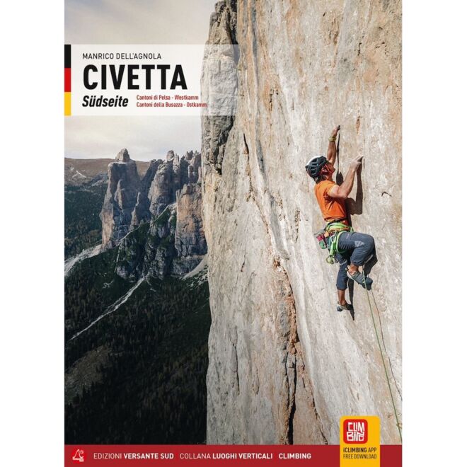 Versante Sud Civetta - Südseite ドイツ語版 クライミングガイド