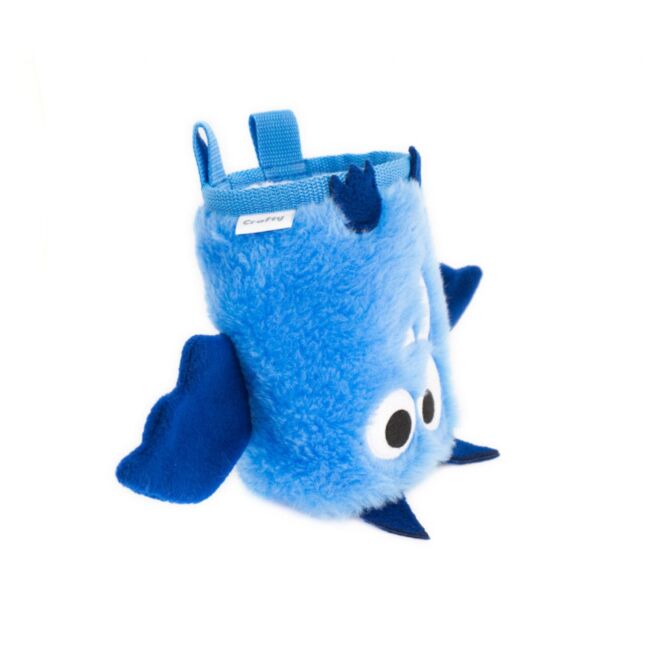 Crafty Climbing Blue Bat チョークバッグ