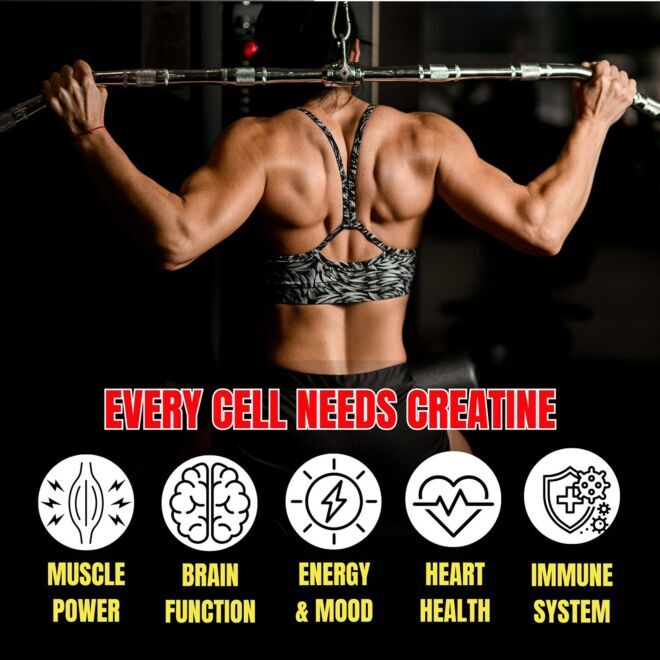 PhysiVantage Pure Creatine Monohydrate Powder creatina monoidrato