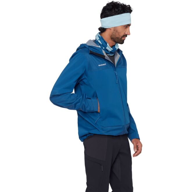 Mammut Ducan Guide HS Hooded Jacket 男性用ハードシェルジャケット