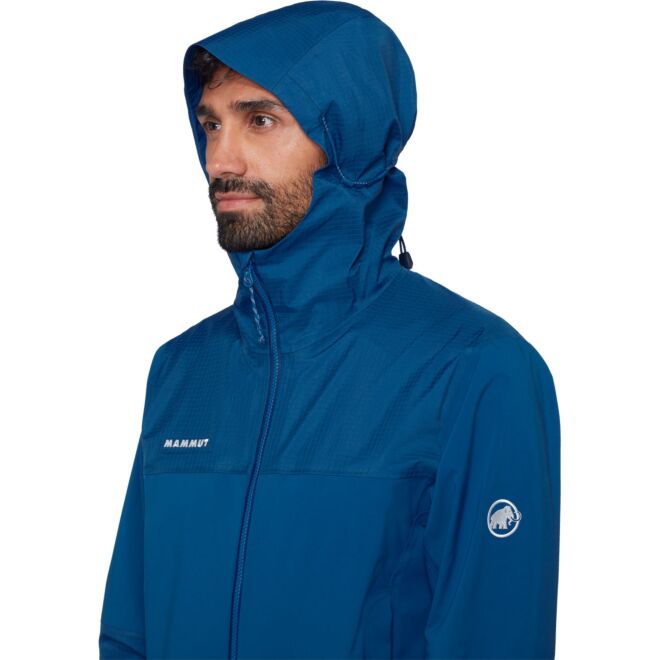 Mammut Ducan Guide HS Hooded Jacket 男性用ハードシェルジャケット