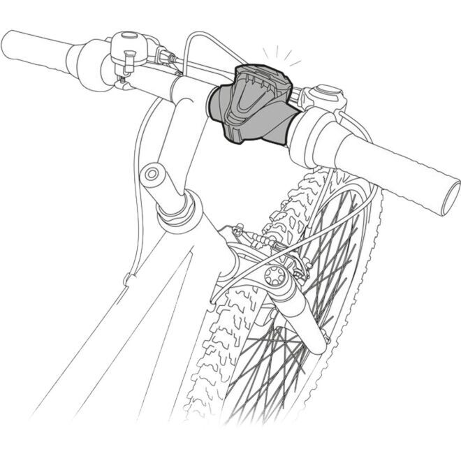 Petzl Bike Adapt 2 supporto bici per lampada frontale