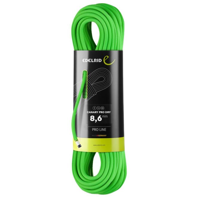 Edelrid Canary Pro Dry 8.6 mm クライミングロープ