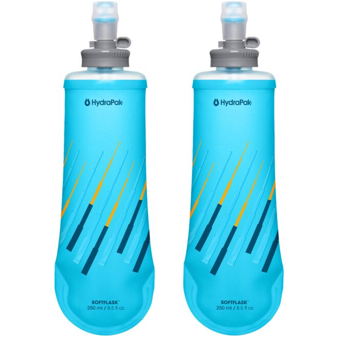 HydraPak SoftFlask 250 ml 2-Pack 再利用可能なソフトフラスク