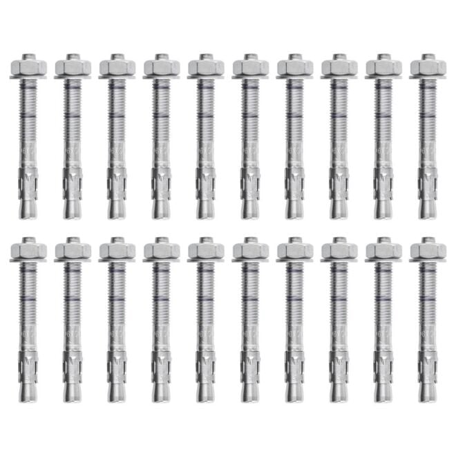 Fixe Box of M10 × 70 mm bolts エキスパンションボルト (20個入り)