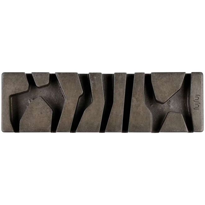 FujFuj Classic Dark Concrete - ロッカー壁キー ホルダー クライミングナット付き