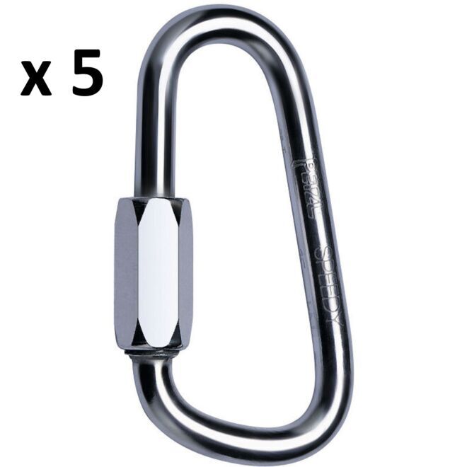 Petzl Speedy (5個パック) クイックリンク