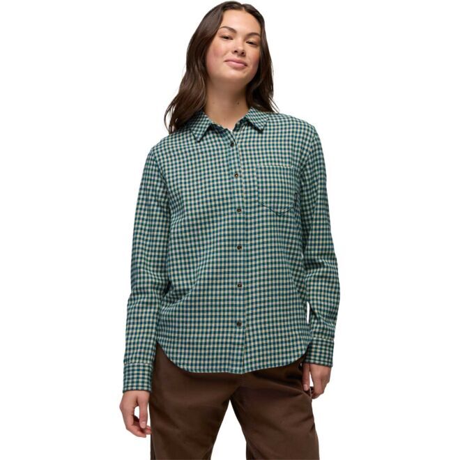 Prana Golden Canyon レディースフランネルシャツ