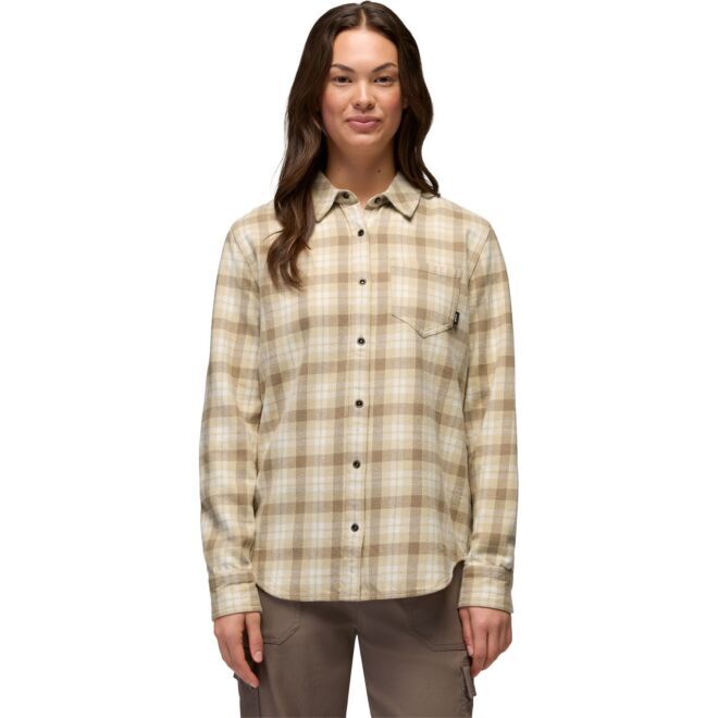 Prana Golden Canyon レディースフランネルシャツ