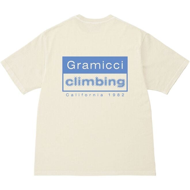 Gramicci Gramicci Climbing Tee Pigment Dyed maglietta casual