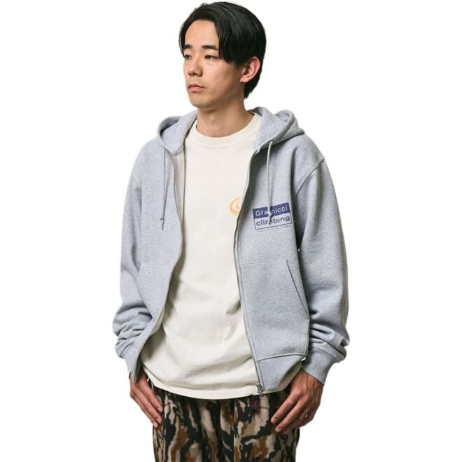 Gramicci Gramicci Climbing Zip Hooded Sweatshirt felpa casual