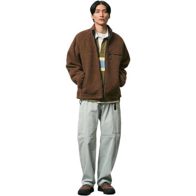 Gramicci Reversible Sherpa Jacket giacca casual