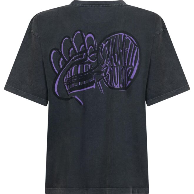 Spaghetti Boulder Hand Ss Woman T-Shirt レディースTシャツ