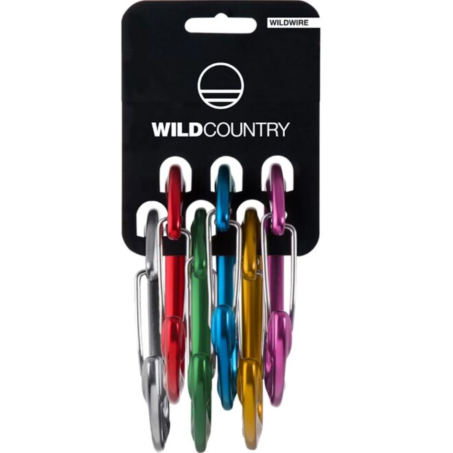 Wild Country Wildwire Rack 6 Pack クライミングカラビナ
