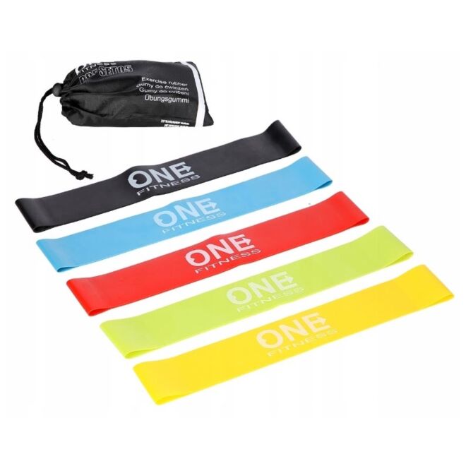 HMS Exercise Band Set 05 Slim トレーニング用リングエラスティックバンド