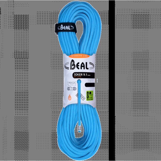 Beal Joker 9.1 mm Unicore Dry Cover クライミングロープ