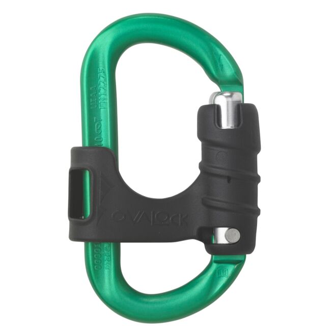 AustriAlpin OvaLock オーバル型クライミングカラビナ