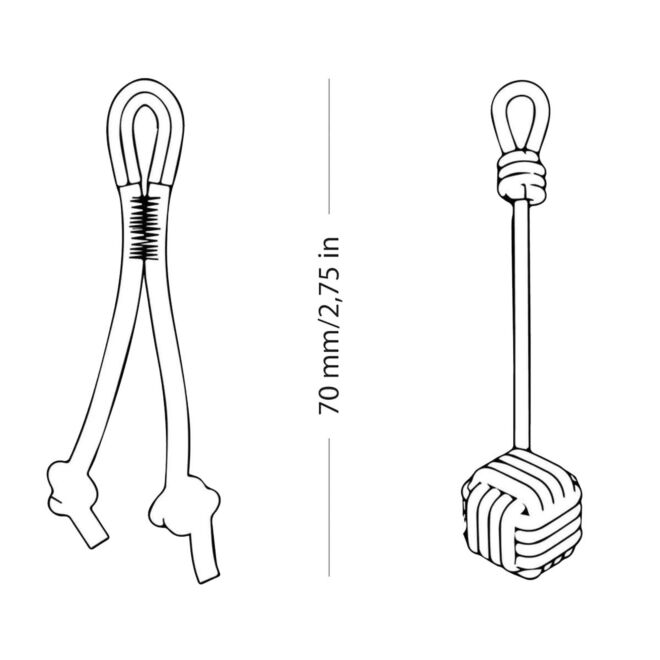 FujFuj Monkey fist キーチェーン キーチェーン