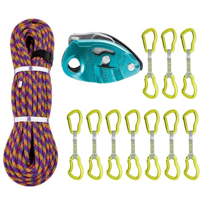 Oliuníd Deal Kit Lampo Purple/Yellow Ergo Anniversary GriGri