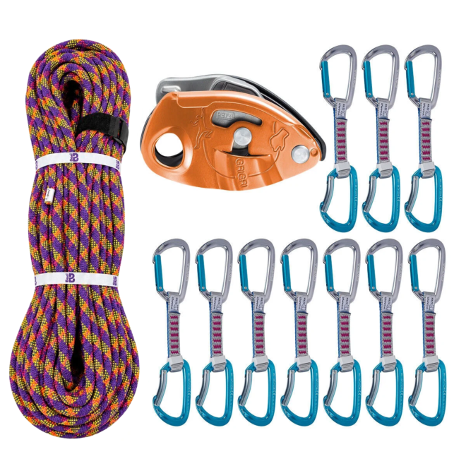 Oliuníd Deal Kit Lampo Purple/Yellow Orbit Express KS GriGri