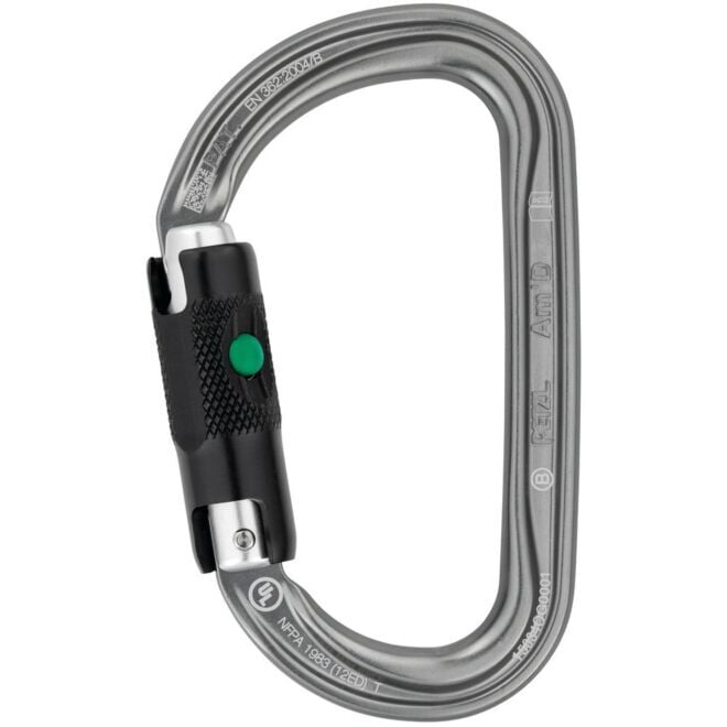 Petzl Am'D Ball Lock 自動ロックカラビナ 登山