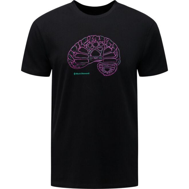 Black Diamond M Brain On Camalot Ss Tee maglietta uomo