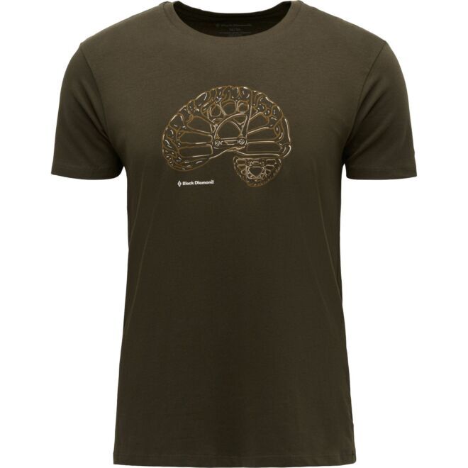 Black Diamond M Brain On Camalot Ss Tee maglietta uomo