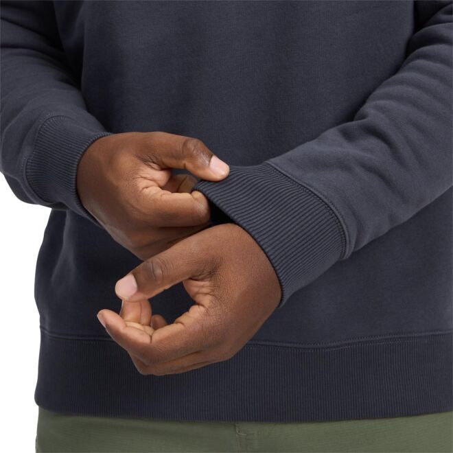 Black Diamond M Mini Stacked Crewneck felpa casual uomo