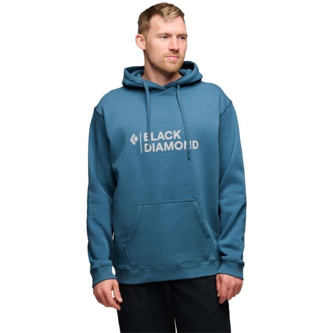 Black Diamond M Mini Stacked Po Hoody felpa casual uomo