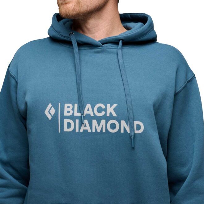 Black Diamond M Mini Stacked Po Hoody felpa casual uomo