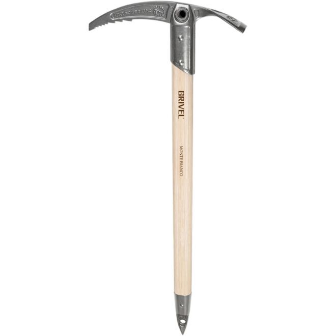 Grivel Monte Bianco Replica 自然木製 アイスアックス シャベル 登山