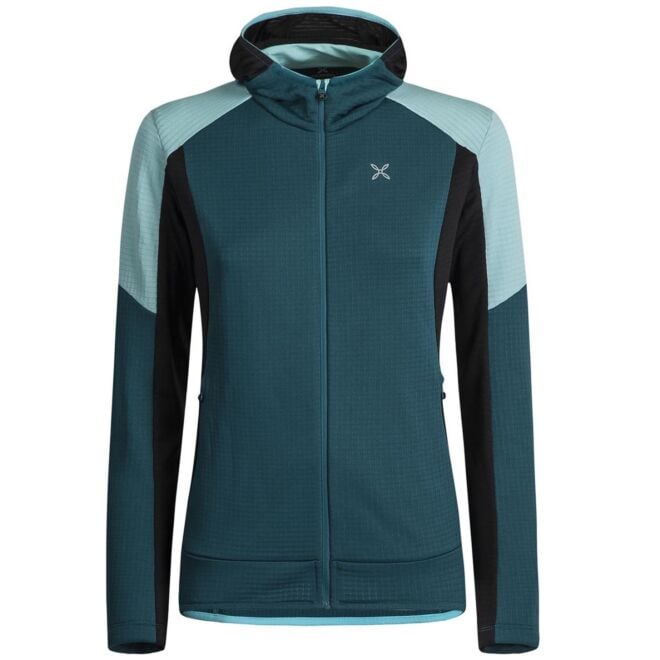 Montura Stretch Color Hoody Jacket Woman テクニカルフリースジャケット