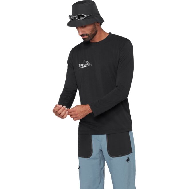 Mammut Mountain Longsleeve T-Shirt Men Bluemlisalphorn メンズ長袖Tシャツ