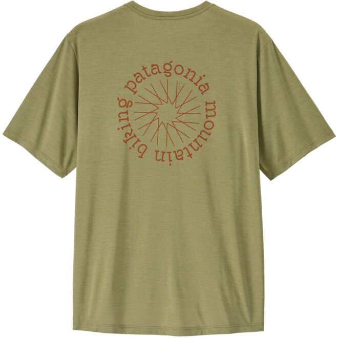 Patagonia M's Cap Cool Daily Shirt - Spoke Stencil メンズTシャツ
