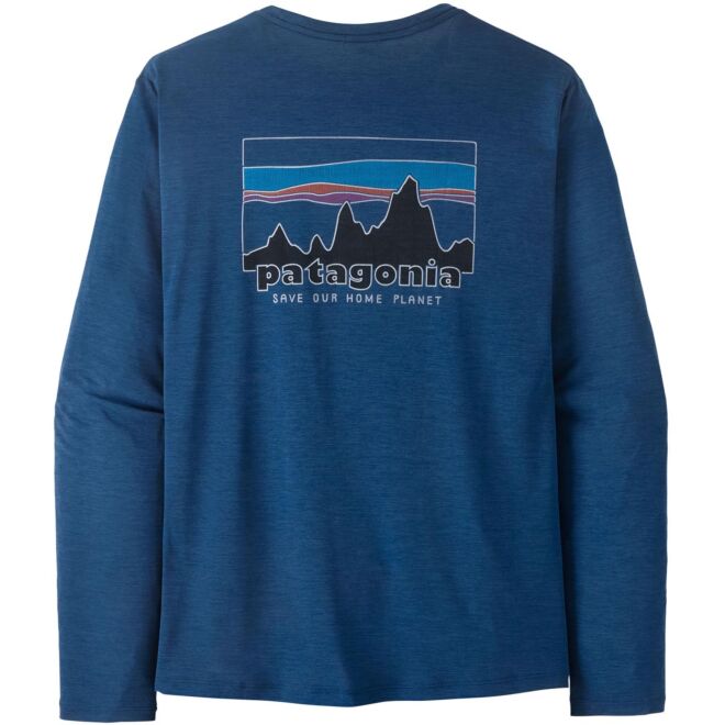 Patagonia M's L/S Cap Cool Daily Shirt - '73 Skyline メンズ長袖シャツ