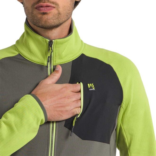 Karpos Odle Evo Full Zip Fleece メンズ テクニカルフリース