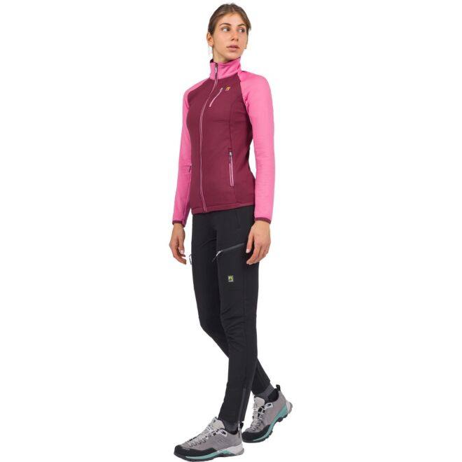 Karpos Odle Evo W Full Zip Fleece レディース テクニカルフリース