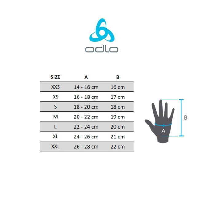 Odlo Stretchfleece Liner スキー登山用手袋