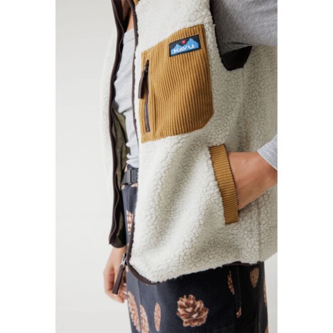 KAVU Ozette レディースフリースベスト