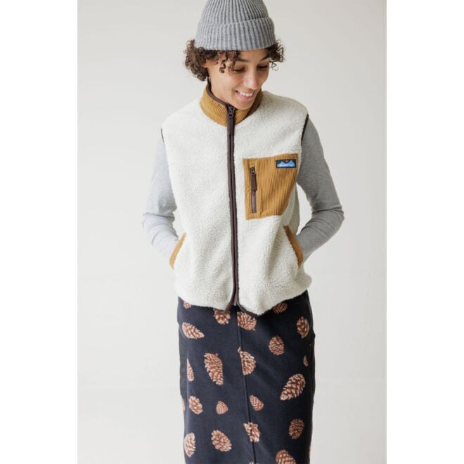 KAVU Ozette レディースフリースベスト