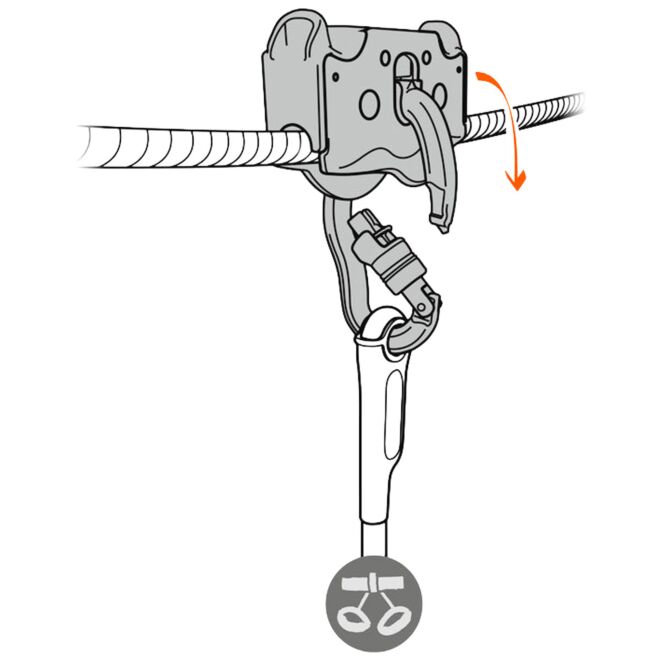 Petzl Trac Guide (Pack of 5) ダブルプーリー クライミング