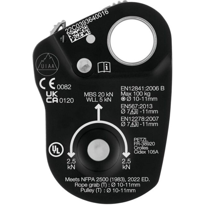 Petzl Mini Traxion ブロッキングプーリー