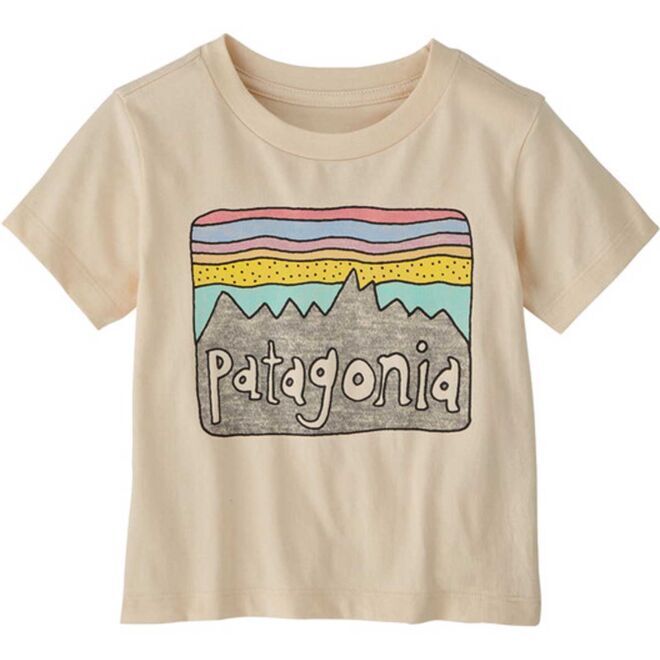 Patagonia Baby Fitz Roy Skies 子供用Tシャツ