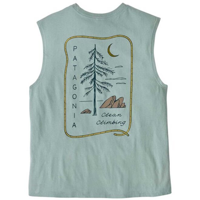 Patagonia W's Clean Climb Roots Boxy Organic レディースタンクトップ